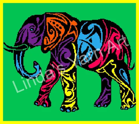 Rainbow Elephant