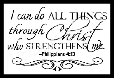 I Can Do All Things