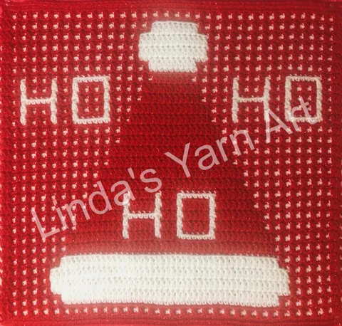 Mosaic Santa Hat