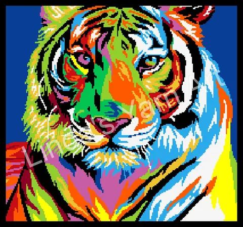Rainbow Tiger