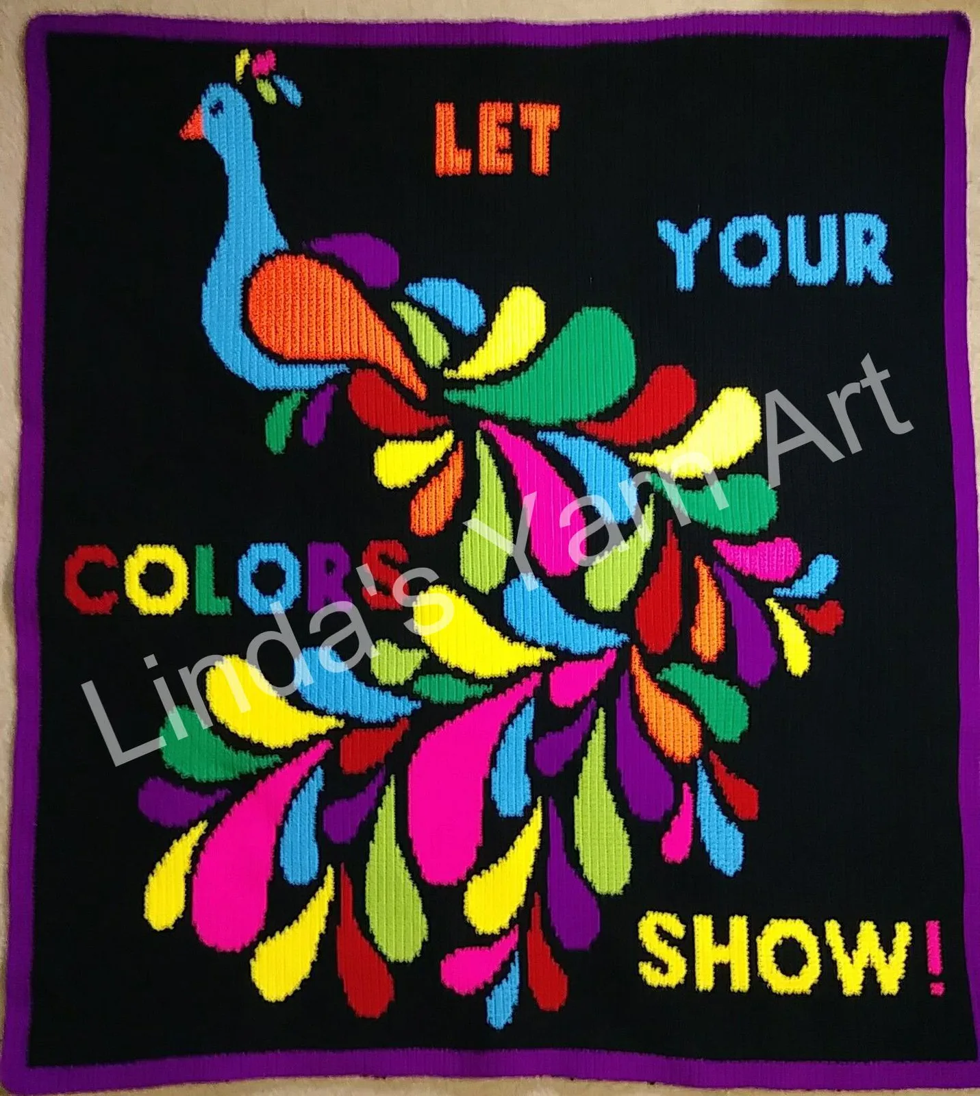 LET YOUR COLORS SHOW PEACOCK COMPLETE (watermark)
