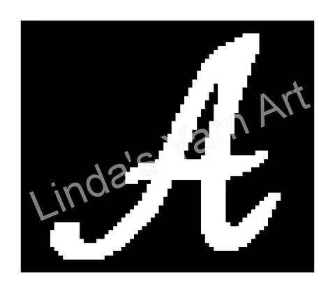 Monogram Cursive A