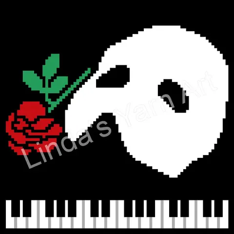 Phantom of the Opera Pillow