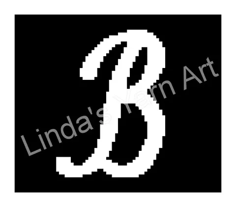 Monogram Cursive B
