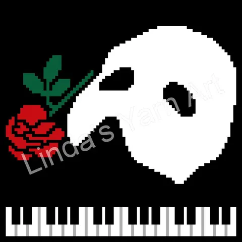 Phantom Rose Piano C2C