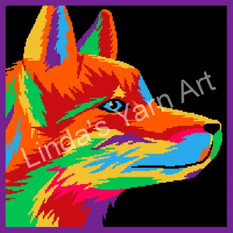Rainbow Wolf