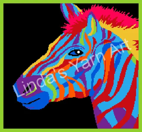 Rainbow Zebra