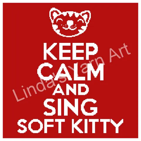 Big Bang Theory Keep Calm, Soft Kitty