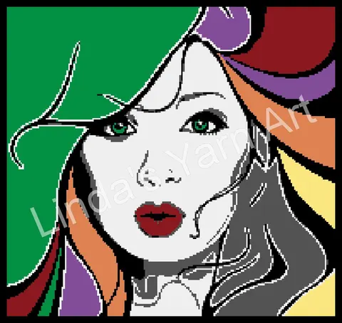 Colorful Lady