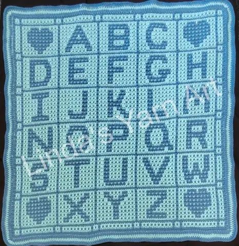 Mosaic ABC Blanket