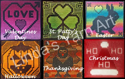 Mosaic Holidays 6 pack bundle
