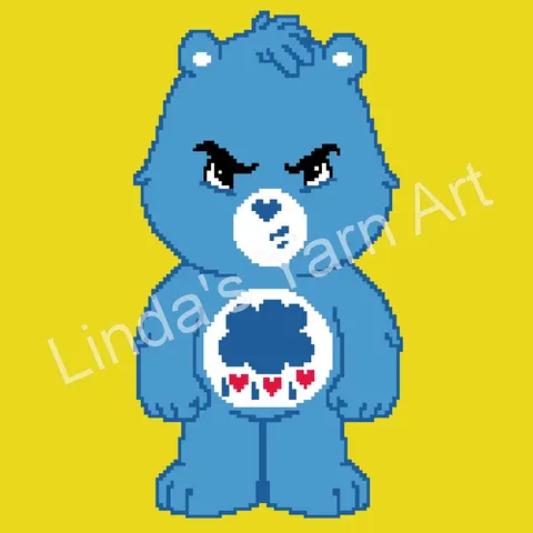 Grumpy Care Bear