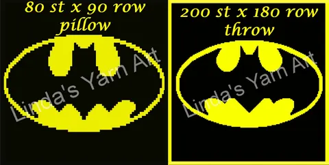 Batman Pillow & Throw Blanket