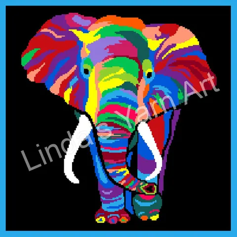 Rainbow Elephant 2