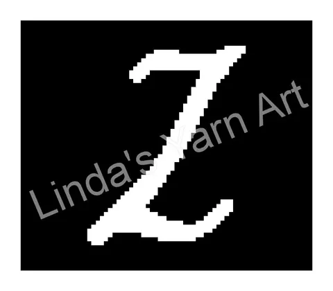Monogram Cursive Z