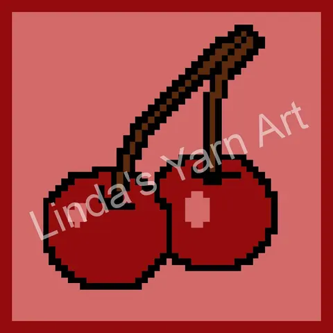 Cherries Pillow