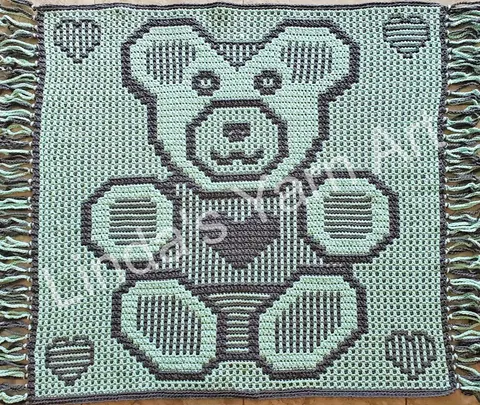 Mosaic Teddy Bear