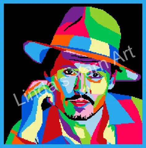 Rainbow Johnny Depp