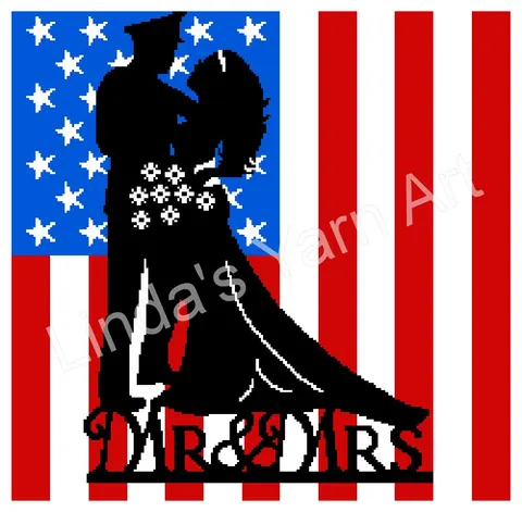 Patriotic Mr. & Mrs.
