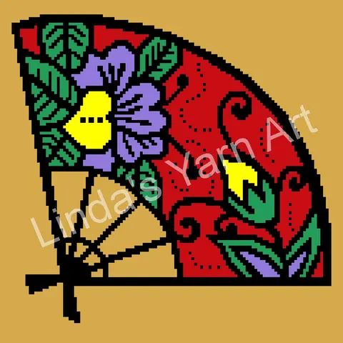 Colorful Fan