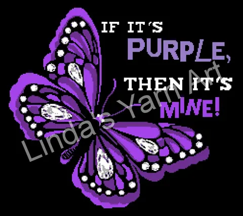If It's Purple Butterfly