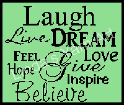 Live Laugh Dream