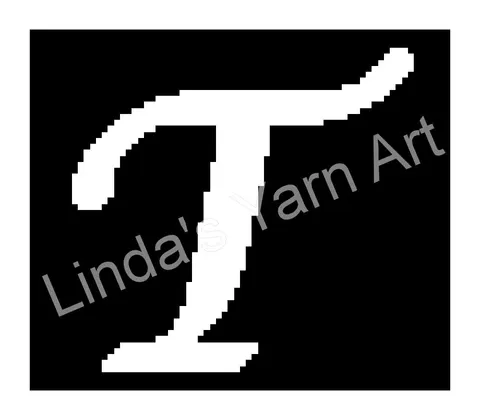 Monogram Cursive T