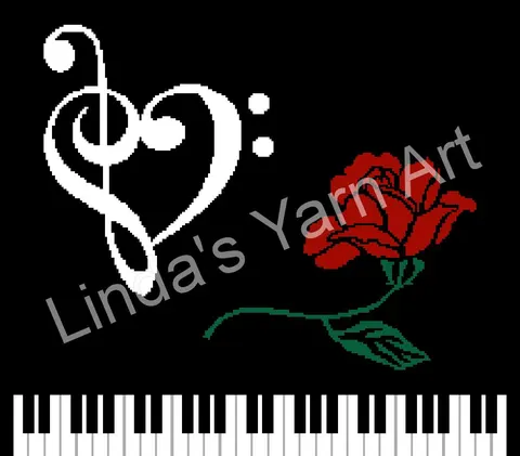 Piano & Rose