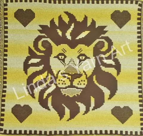 Mosaic Lion